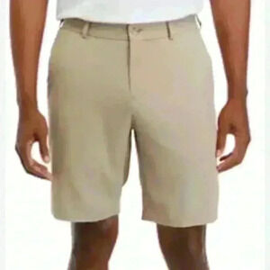 Men’s Tan Walking Shorts Pockets  Magaschoni‎ Lightweight Shorts NEW size 32